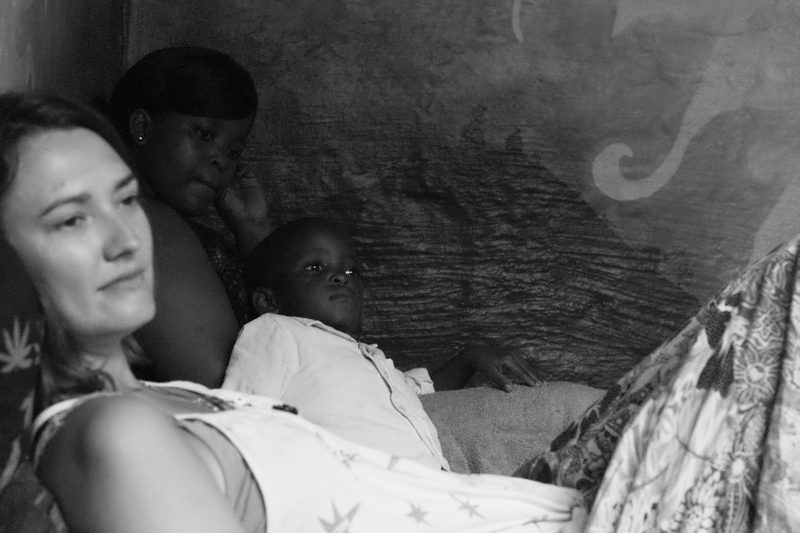 Three separate gazes