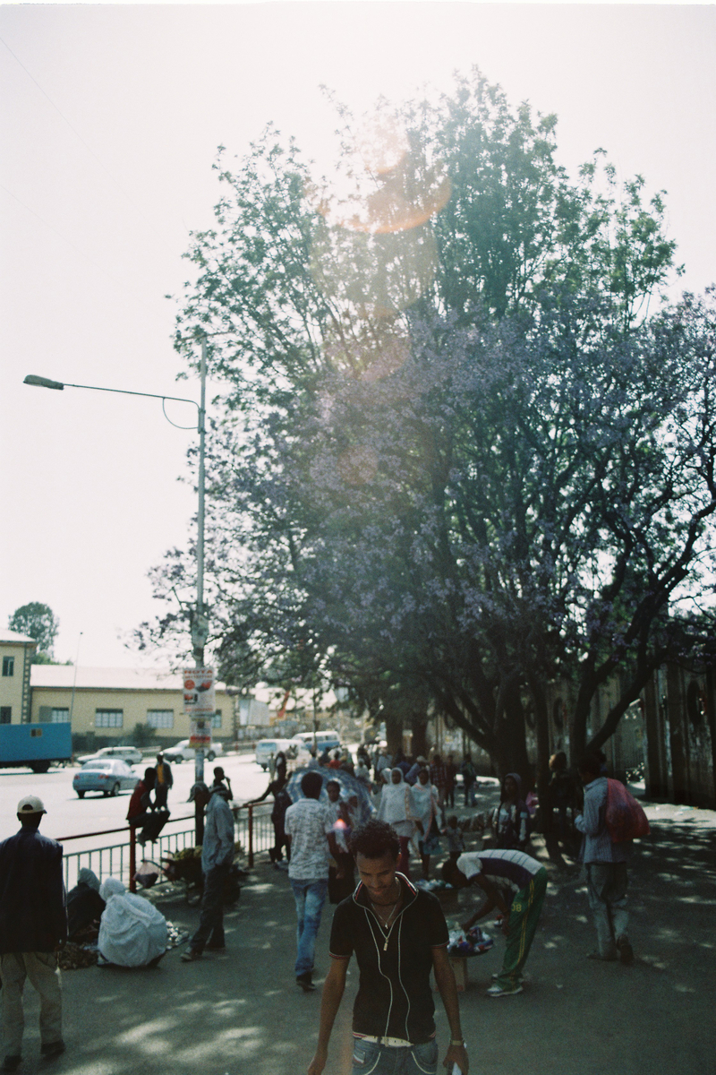 Conversations on an Addis afternoon