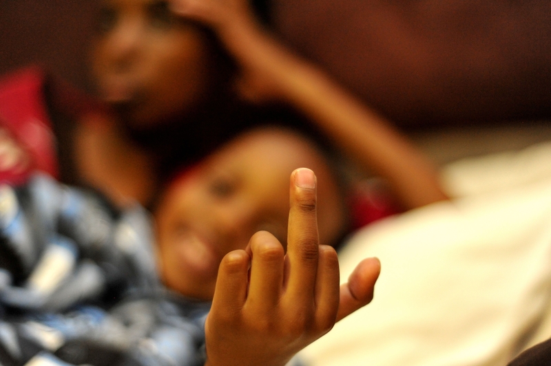 Not funny. #what they learn from school