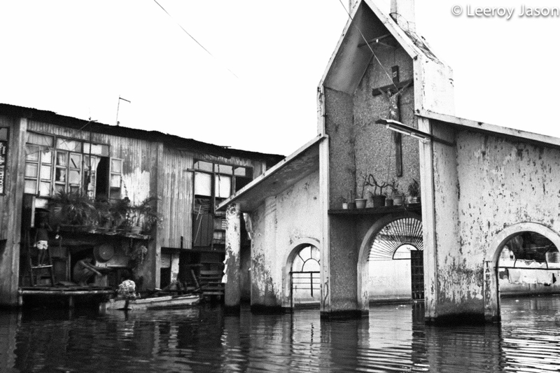 he still walks above water