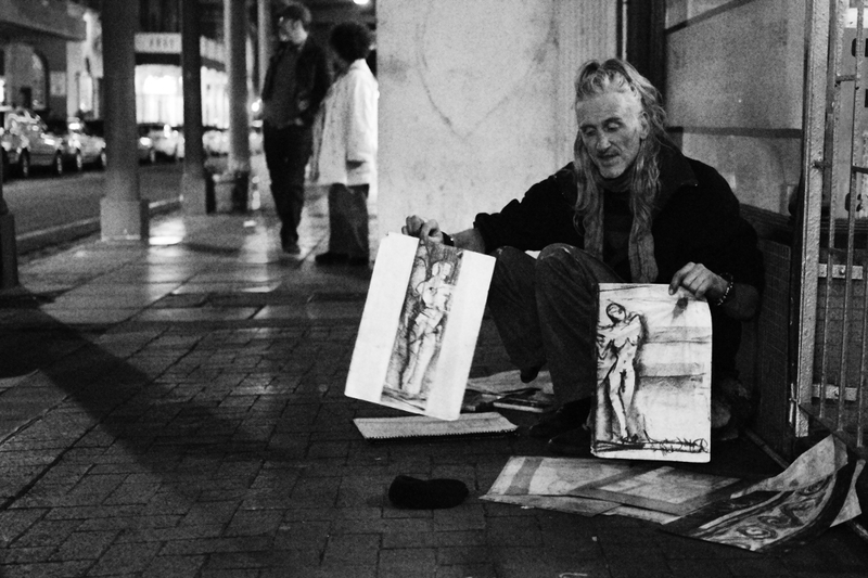 Drawings in the shadows