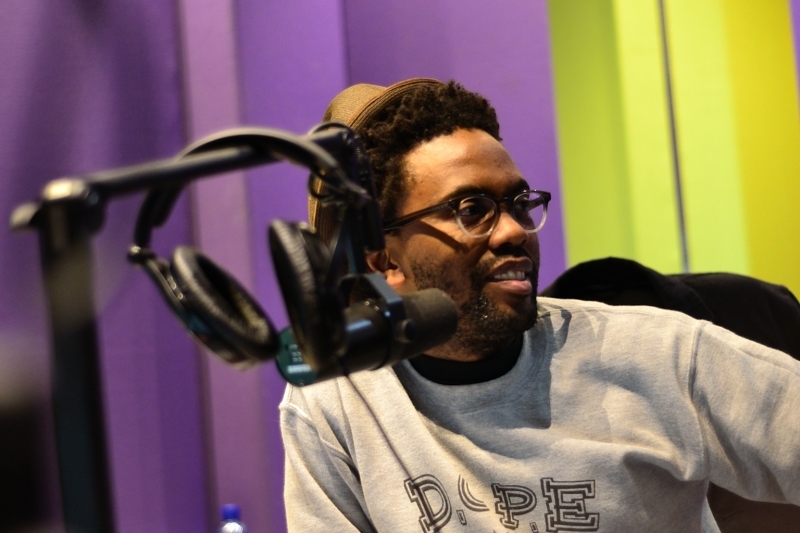 Behind the mic... #PartyPeopleRadio