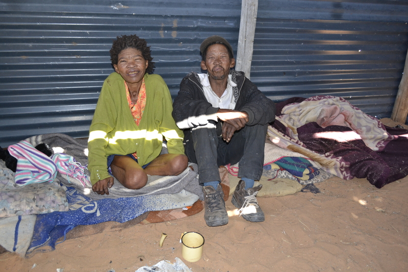 Kalahari couple