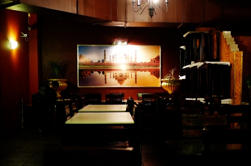 In the shadow of the Taj Mahal