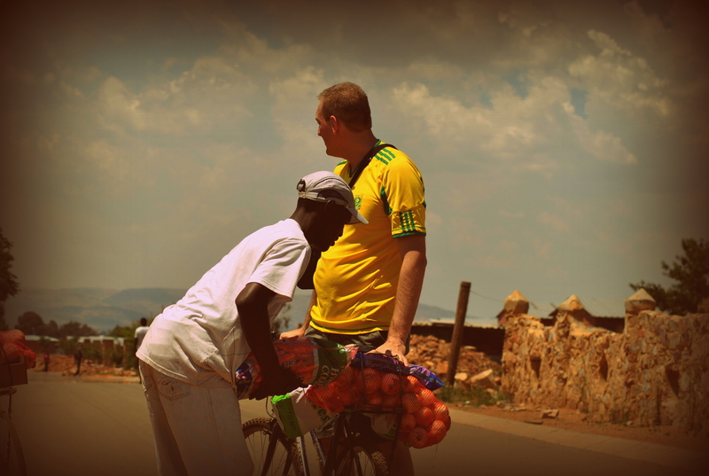 Lending a helping hand......