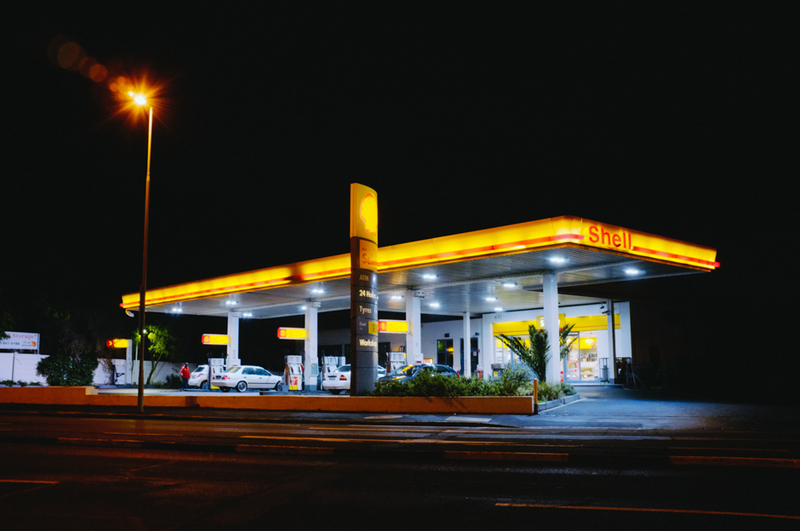 as beautiful as a petrol station