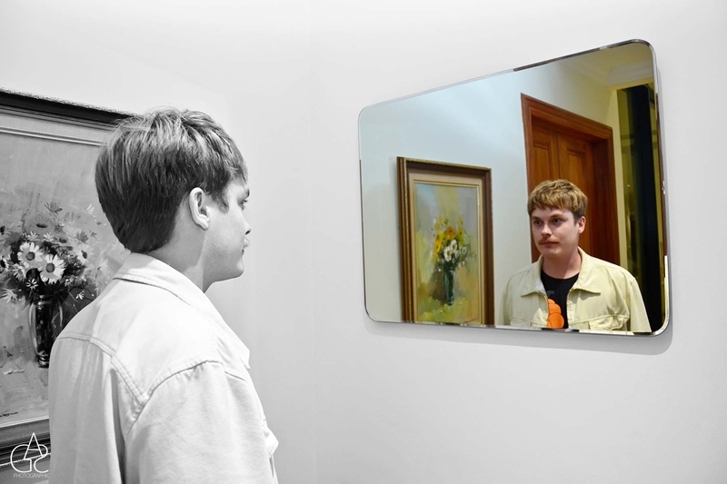 Man in the mirror...