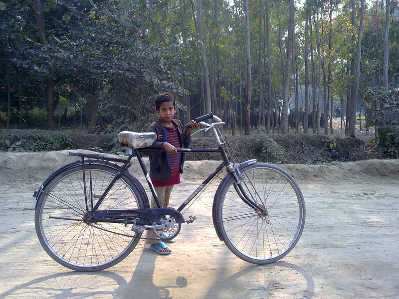 A boy and his bike