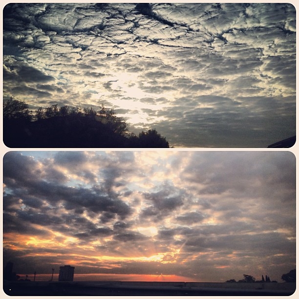 Yesterdays Sunrise & Sunset