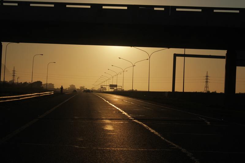 Like a bridge over a not so troubled cape town