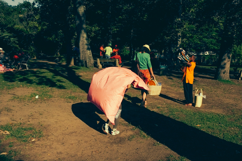 Packing up the picnic
