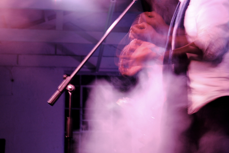 Through arms, aggressive motion