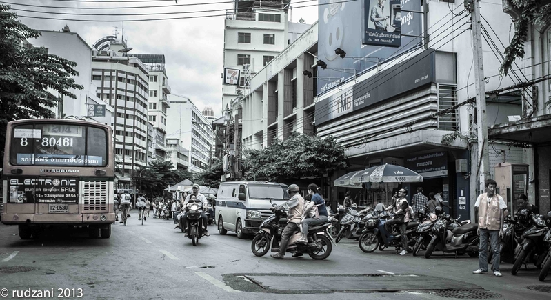 Shooting from the hip III: Two wheeled taxis