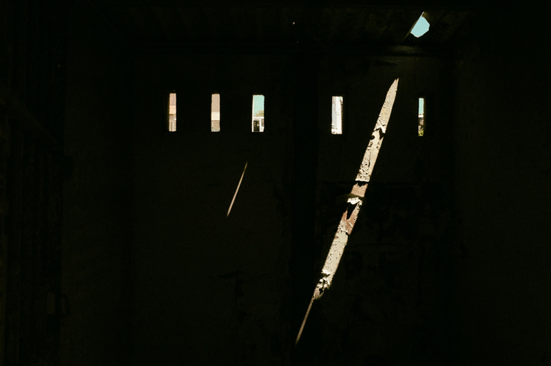 From within the former Female Insane Asylum on Robben Island