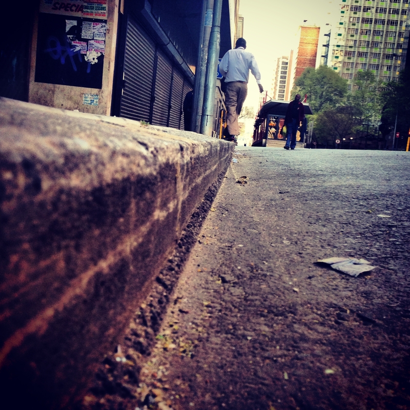 Walking In Johannesburg