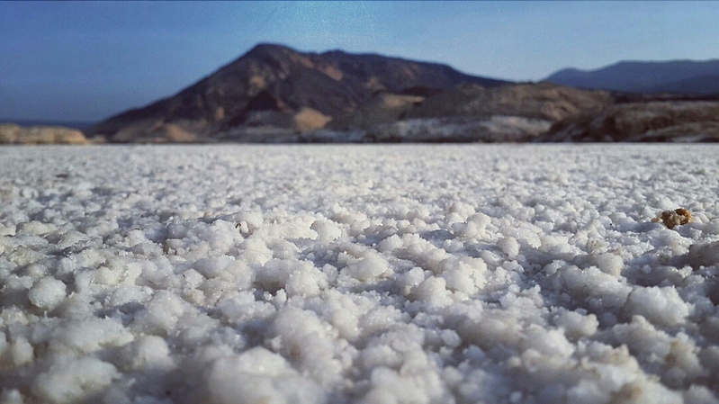Lake Assal, Djibouti. Salt for daaaays!
