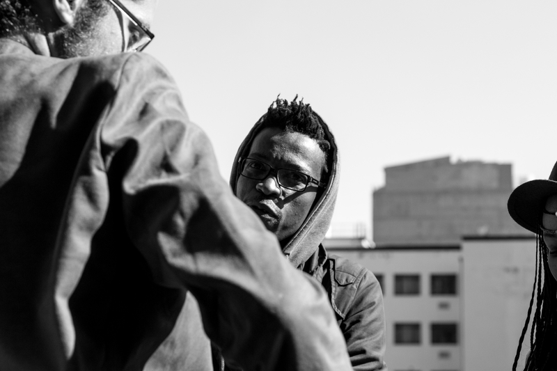 les trois photographes