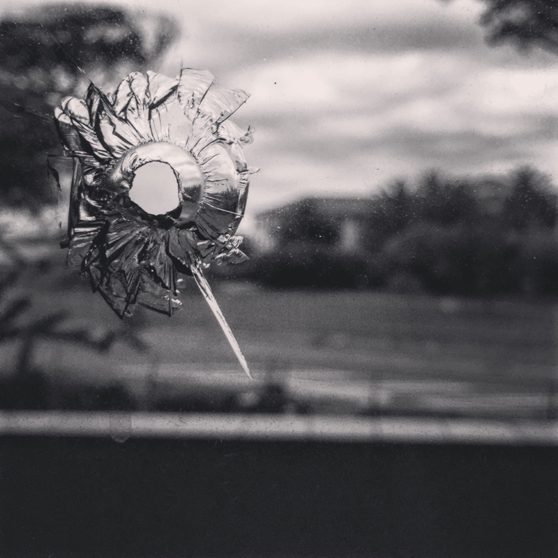 Bullet hole