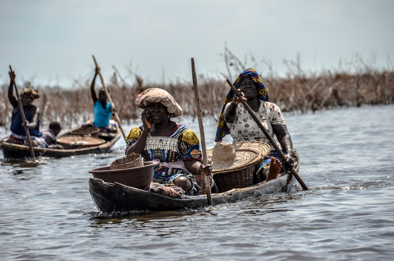 Ganvie, Benin.
