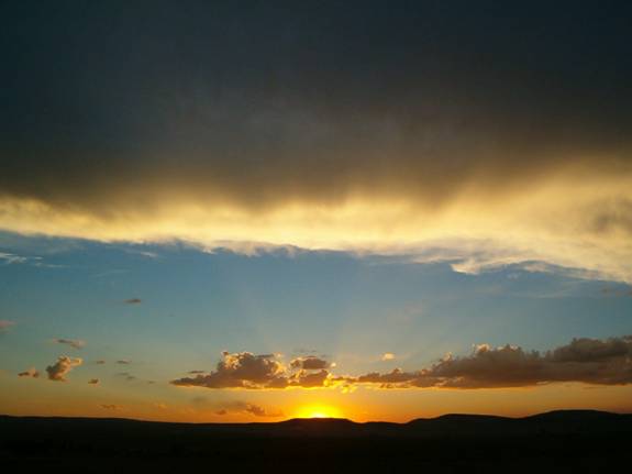 before night there is sunset