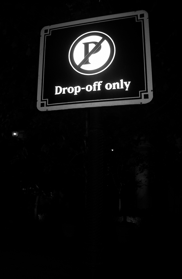 Drop Off Only