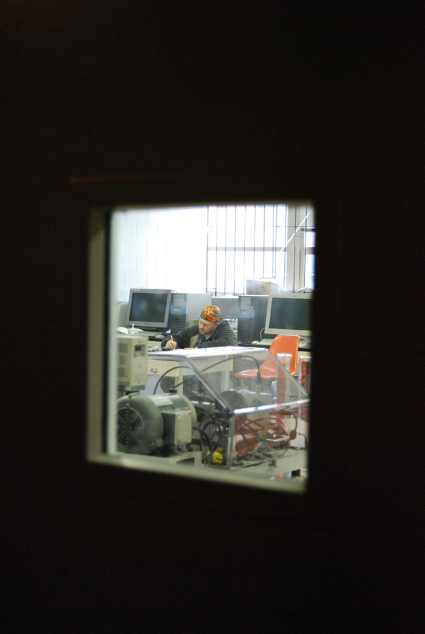 construction worker at howard university (washington, dc)
