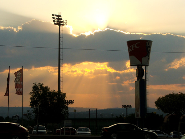 sunset over malibongwe_to go.
