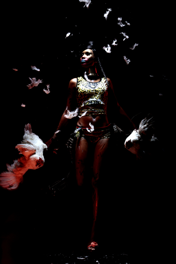 karina does the chicken/afrogard