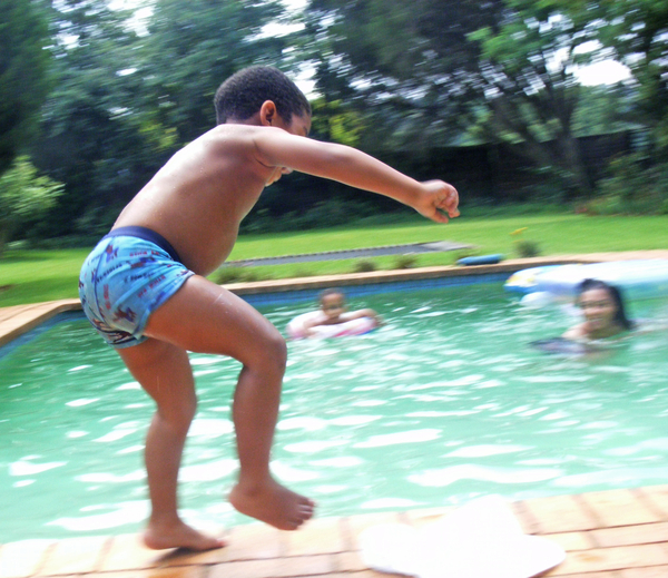 He siya swima sipete aba ntwana!!!!