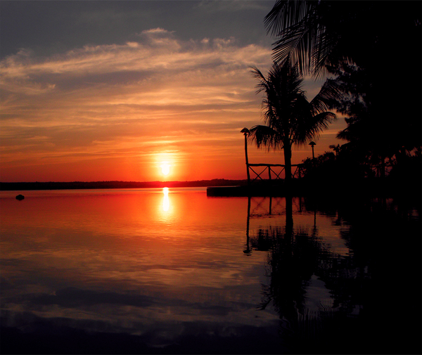 The end of another day