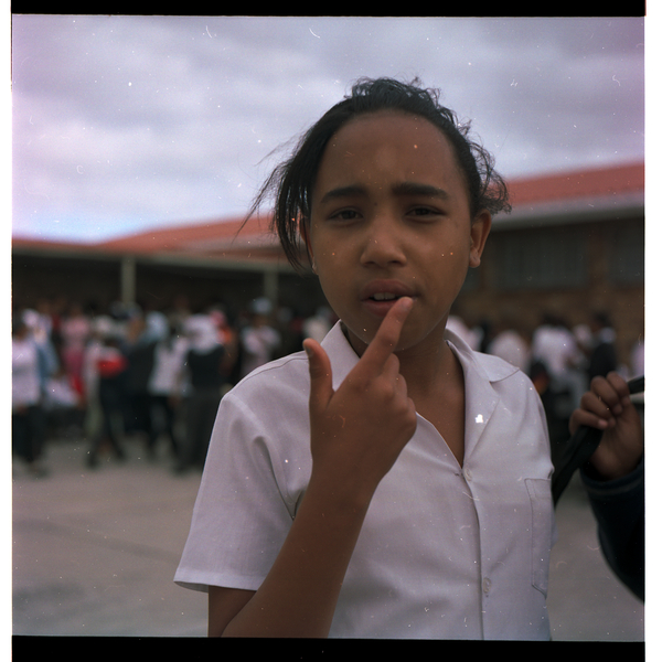 HER FIRST DAY AT SCHOOL - Mannenberg HIgh School