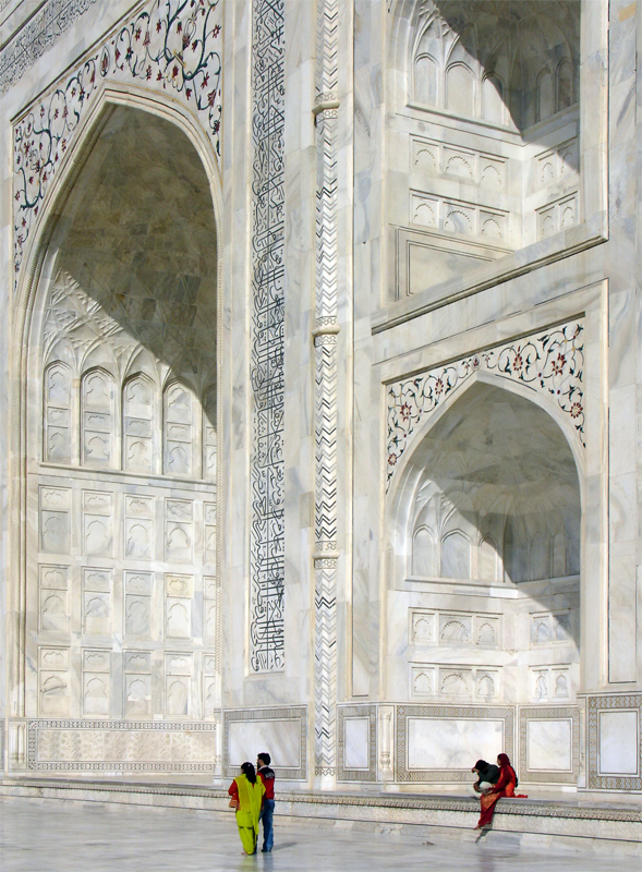 the Taj