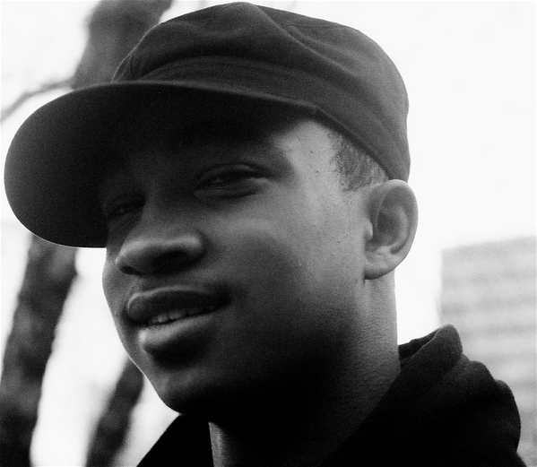 a man that's on his two feet standing*