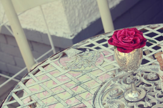 Spring Table for Two