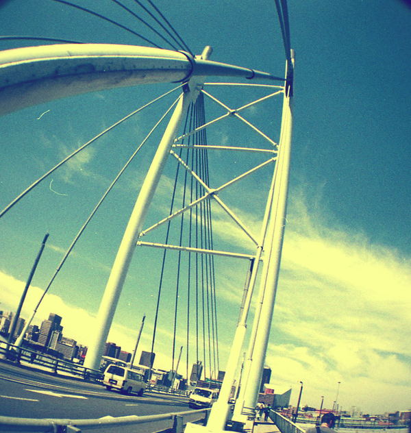 Fish Eye Lens (Mandela Bridge)