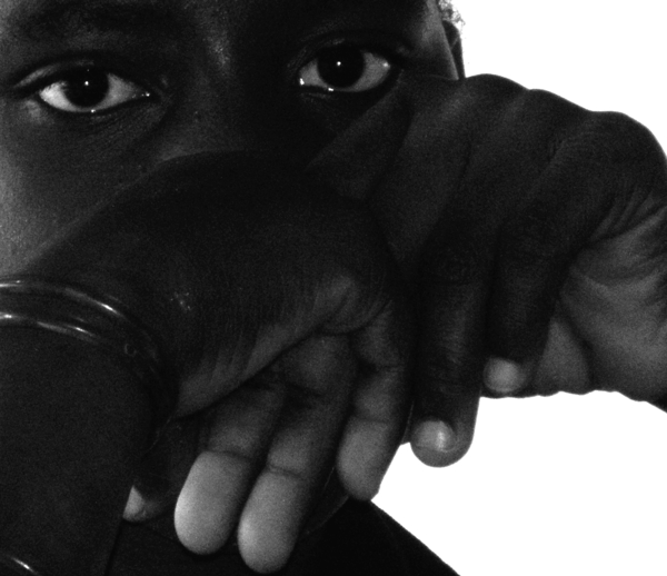 look behind the hands