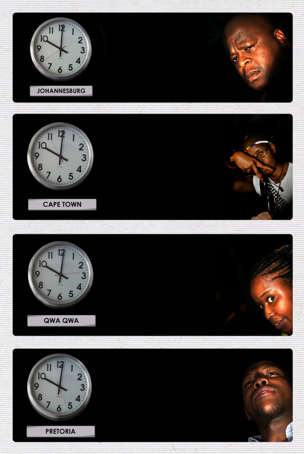 4 cousins / 4 places / 4 times zones / 1ove...4th