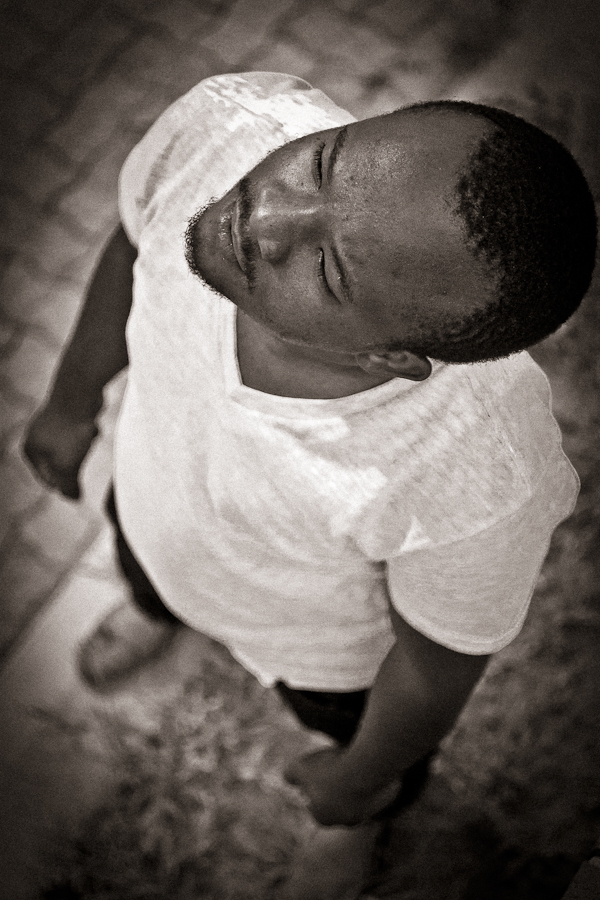 looking up / looking down