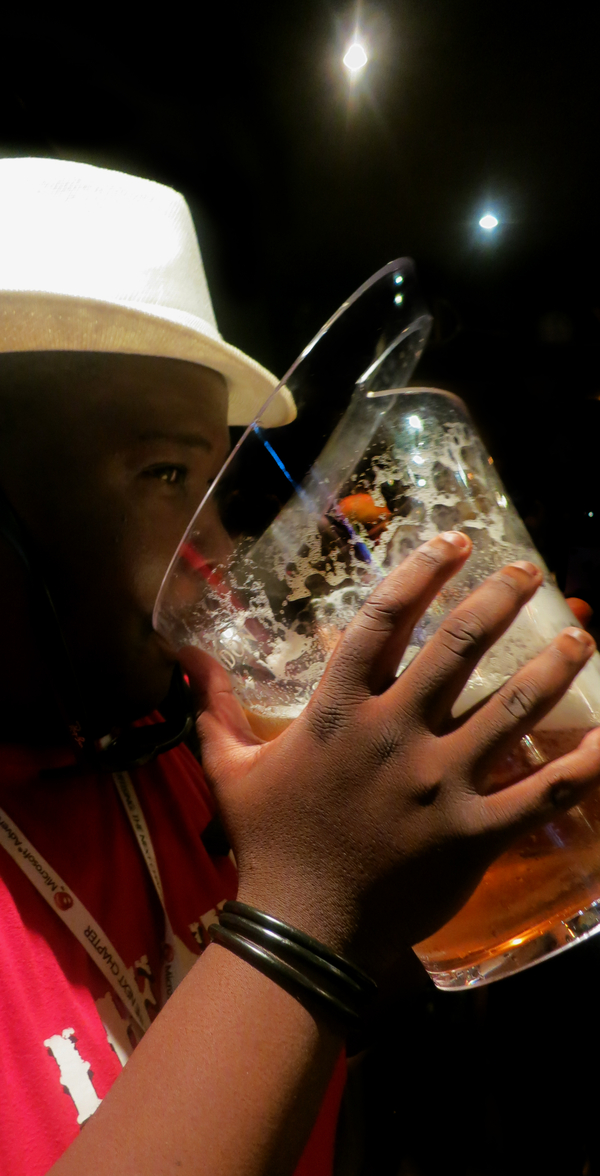 Lights, Camera, Beer Eater!