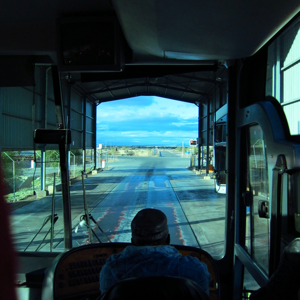 Waiting for the green light