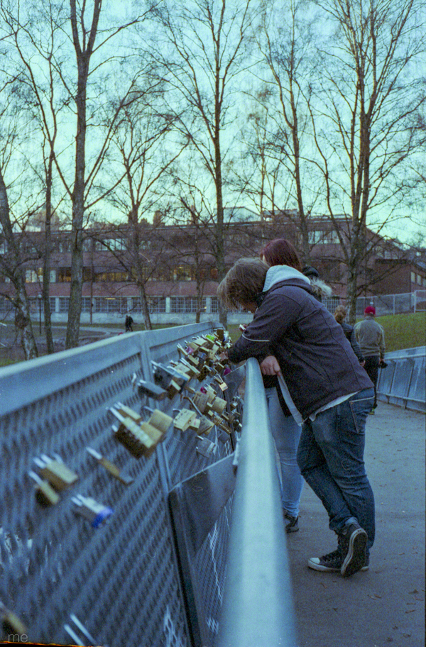 Young couple pondering life as a young couple