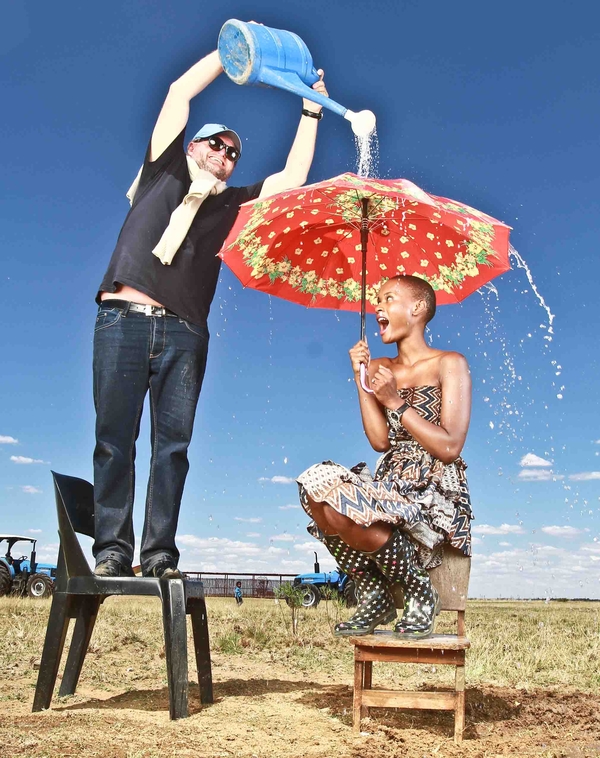 Making it Rain on them...