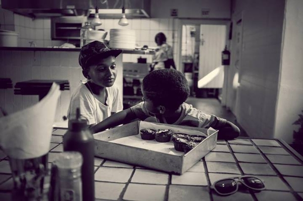 Cupcake sellers at Clarke's